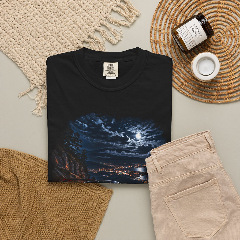Some Roads Are Better After Midnight T-shirt | Night Drive Car Graphic Tee