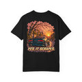Yes It Scrapes T-Shirt | Racing Car, Cherry Blossoms, Retro Vibes